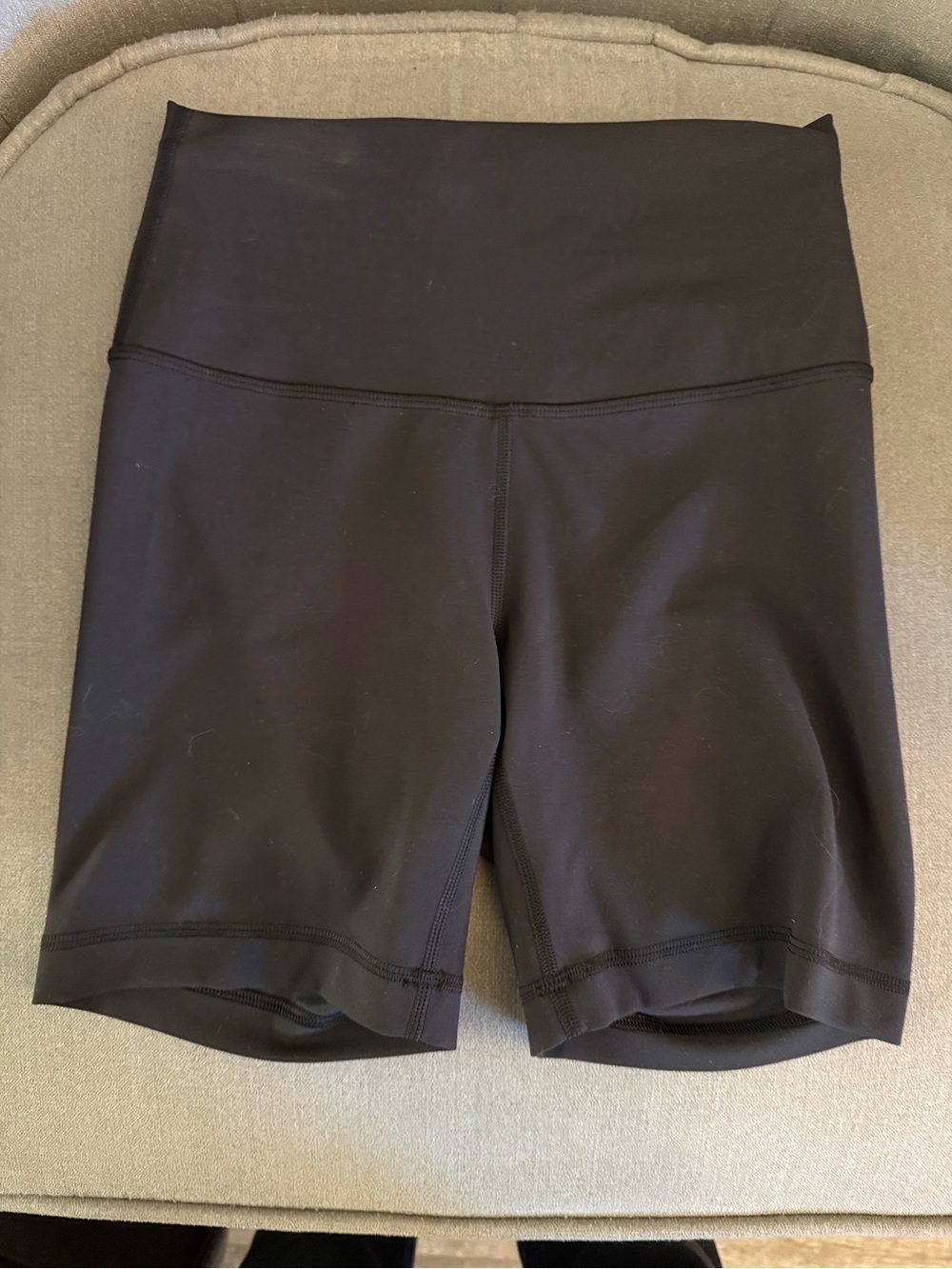 lululemon athletica Black High-Rise Bike Shorts